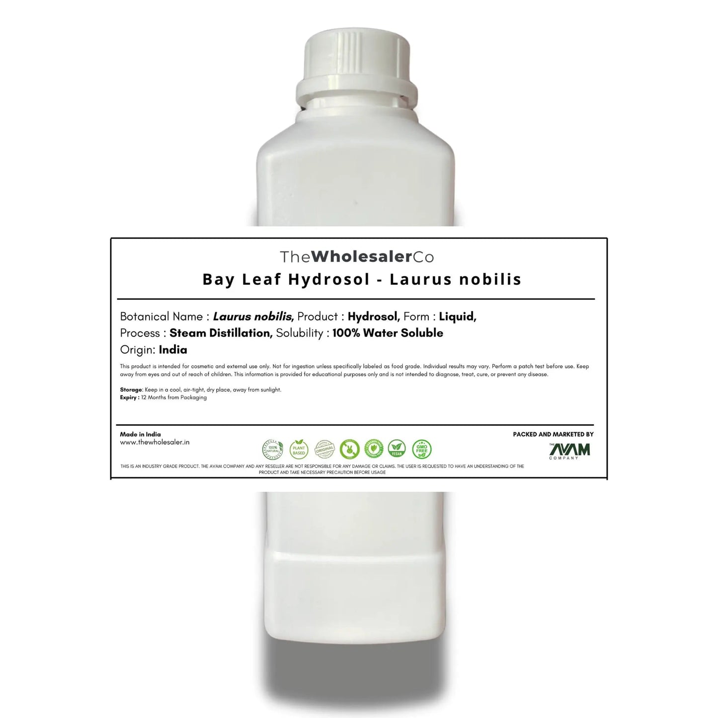 Bay Leaf Hydrosol - Laurus nobilis Bulk Supplier@TheWholesaleCo Prices