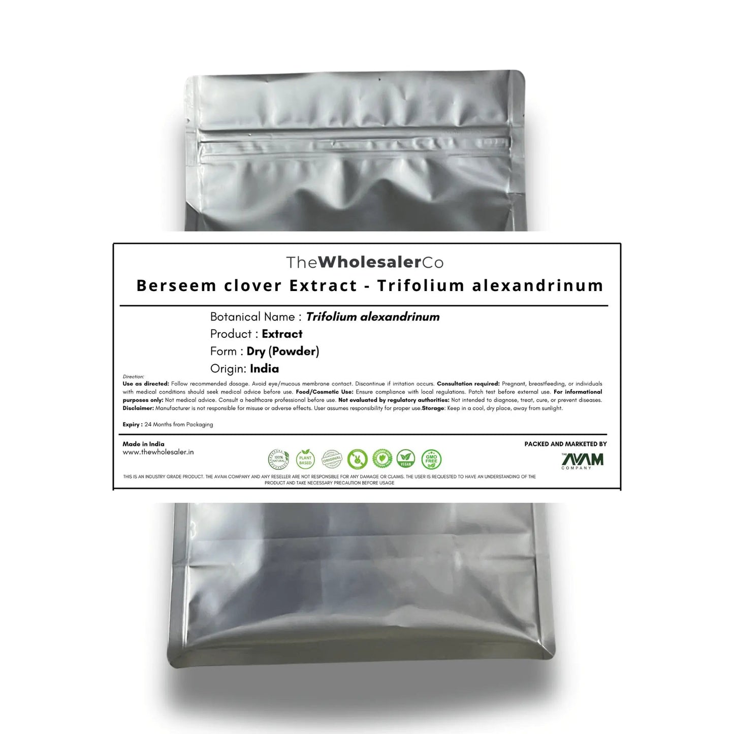Berseem clover Extract - Trifolium alexandrinum Product vendor