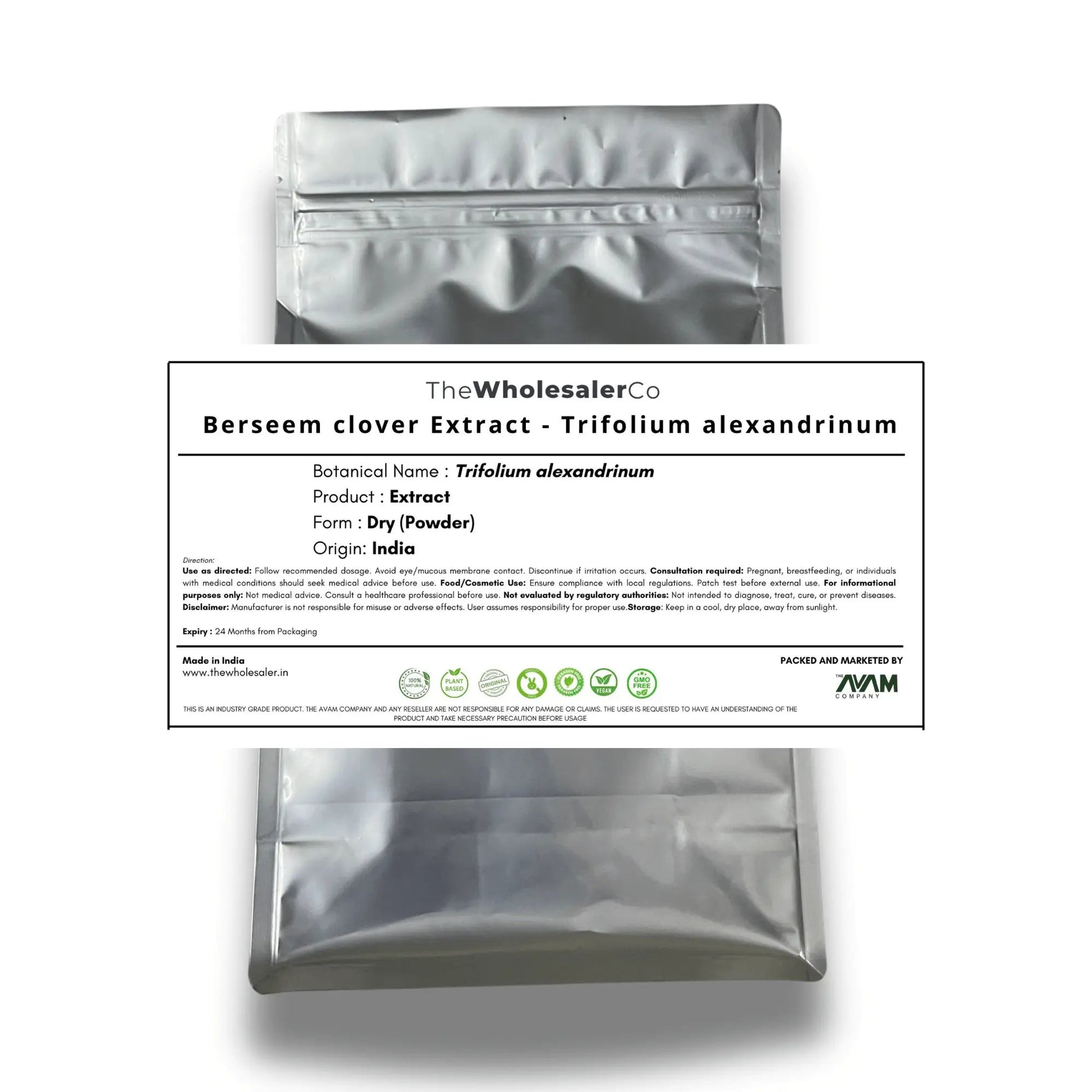 Berseem clover Extract - Trifolium alexandrinum Product vendor