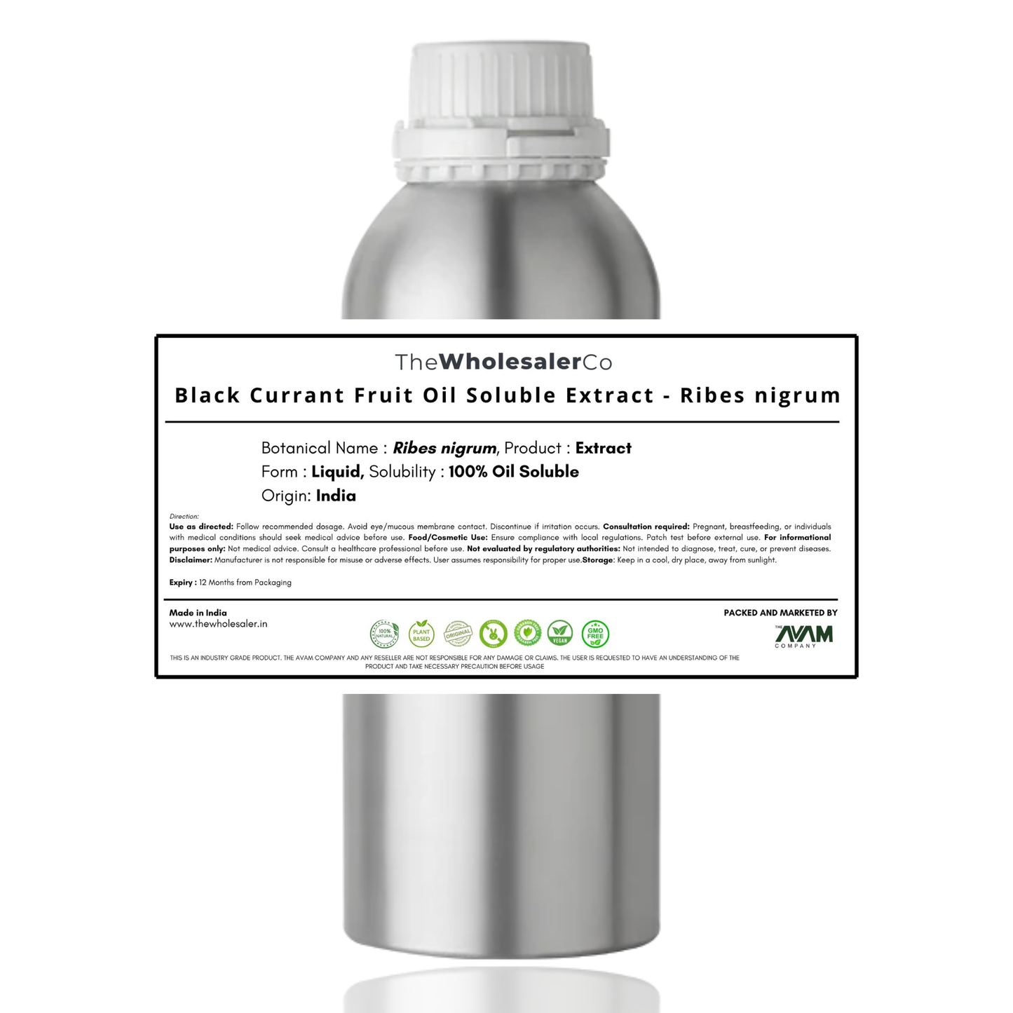 Black Currant Fruit Oil Soluble Extract - Ribes nigrum