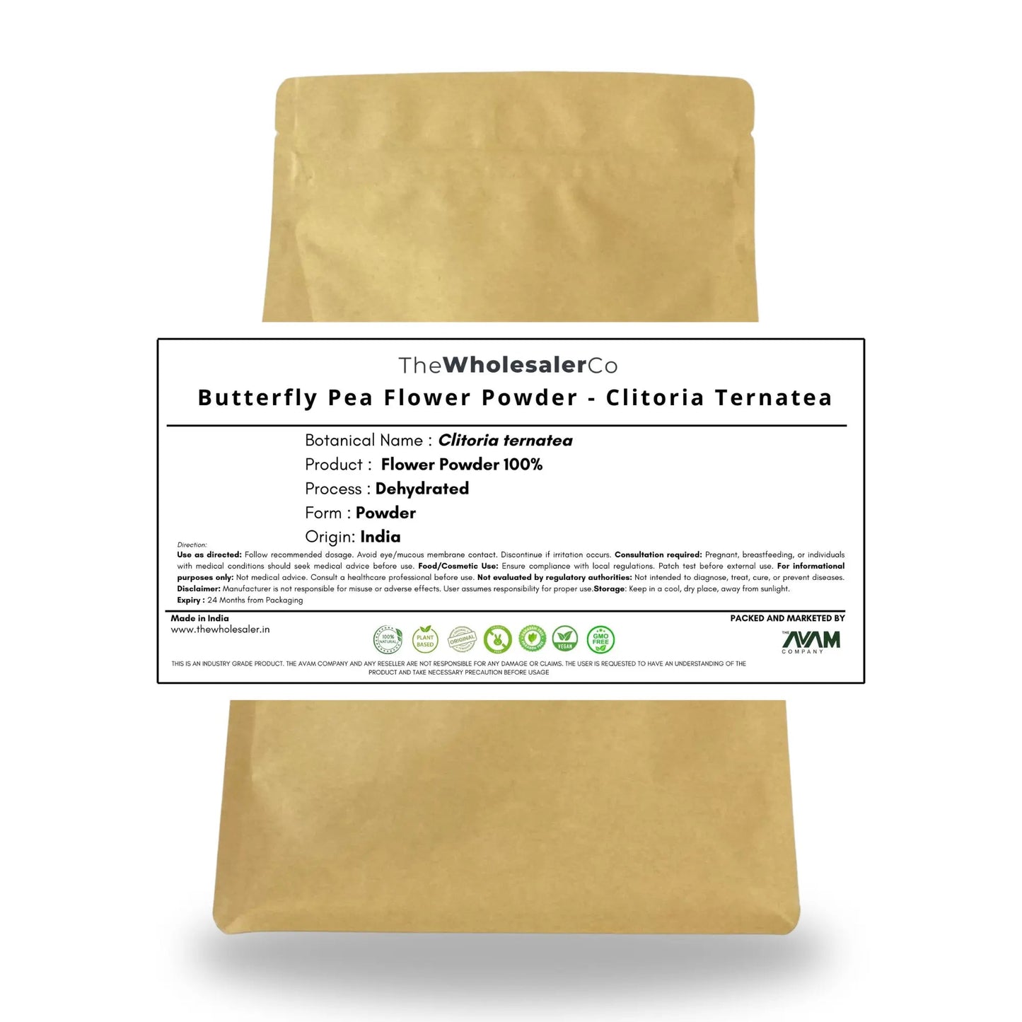 Butterfly Pea Flower Powder - Clitoria Ternatea Product vendor