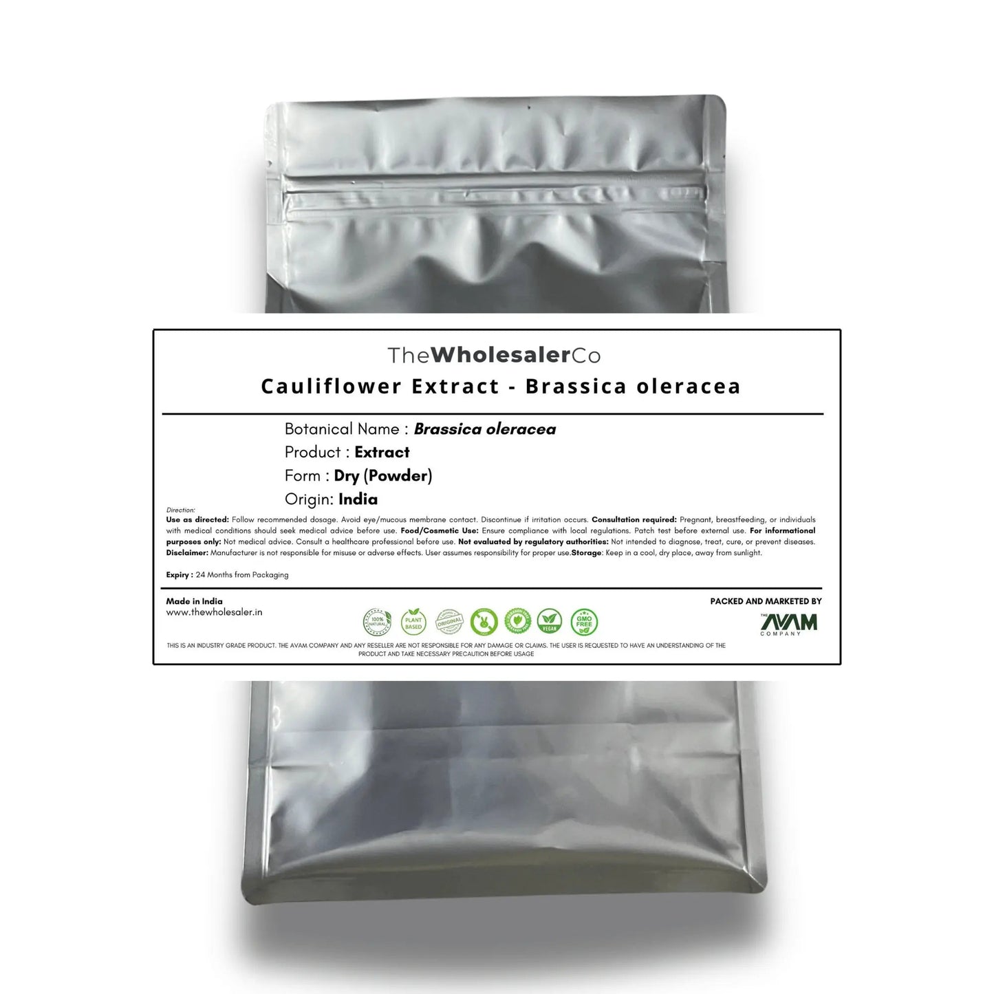 Cauliflower Extract - Brassica oleracea Product vendor