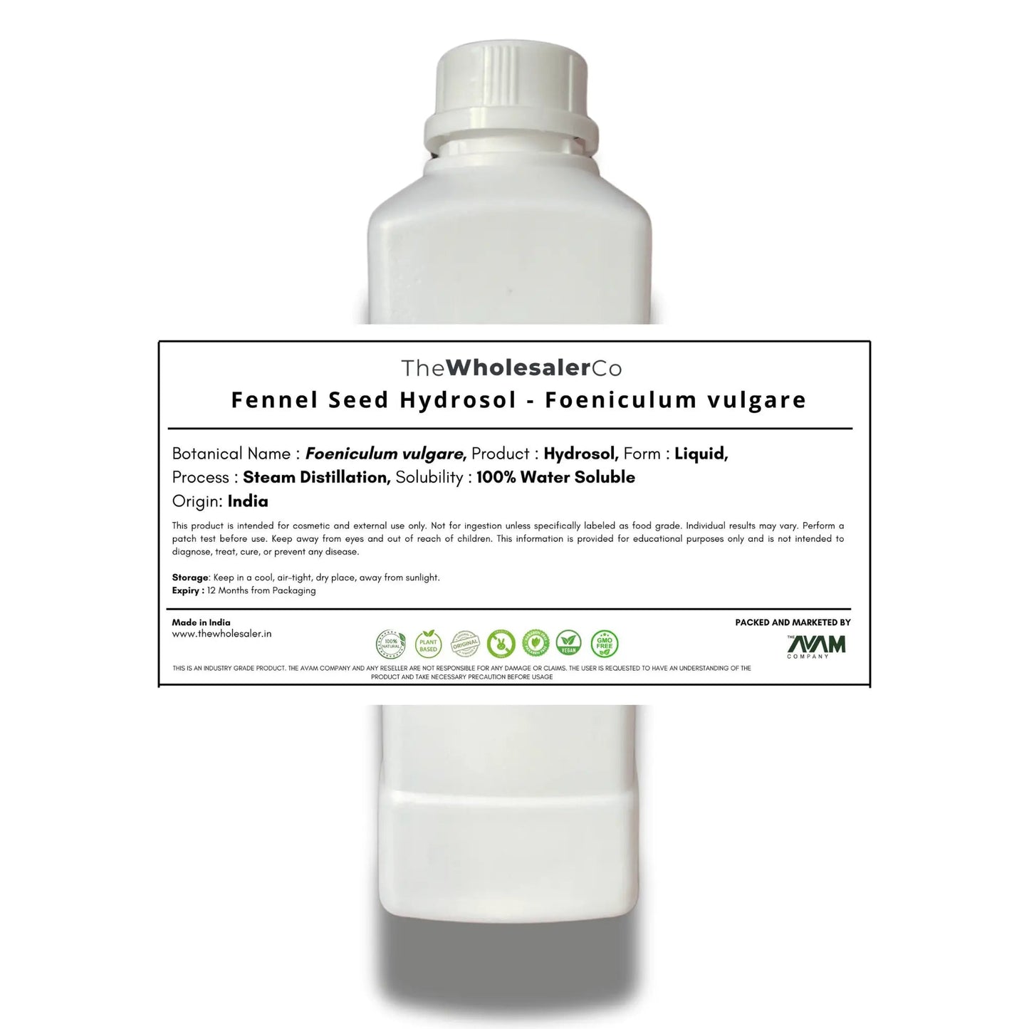 Fennel Seed Hydrosol - Foeniculum vulgare Bulk Supplier@TheWholesaleCo Prices
