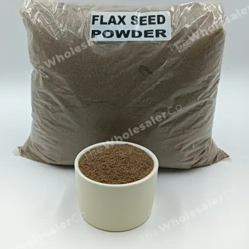 Flax Seed Powder - Linum usitatissimum Bulk Supplier@TheWholesaleCo Prices