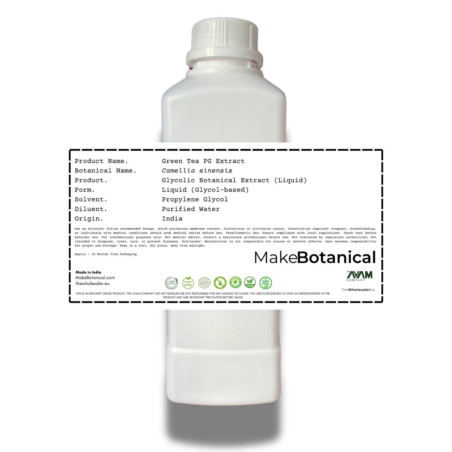 Green Tea PG Extract - Camellia sinensis