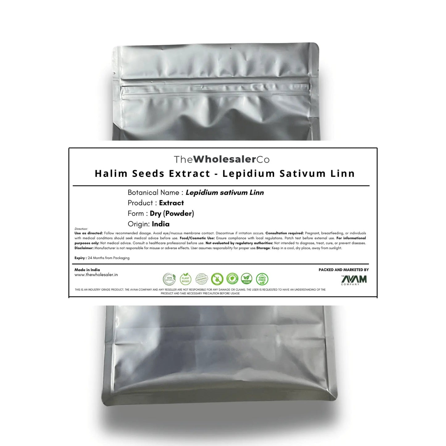 Halim Seeds Extract - Garden Cress - Lepidium Sativum Linn Product vendor