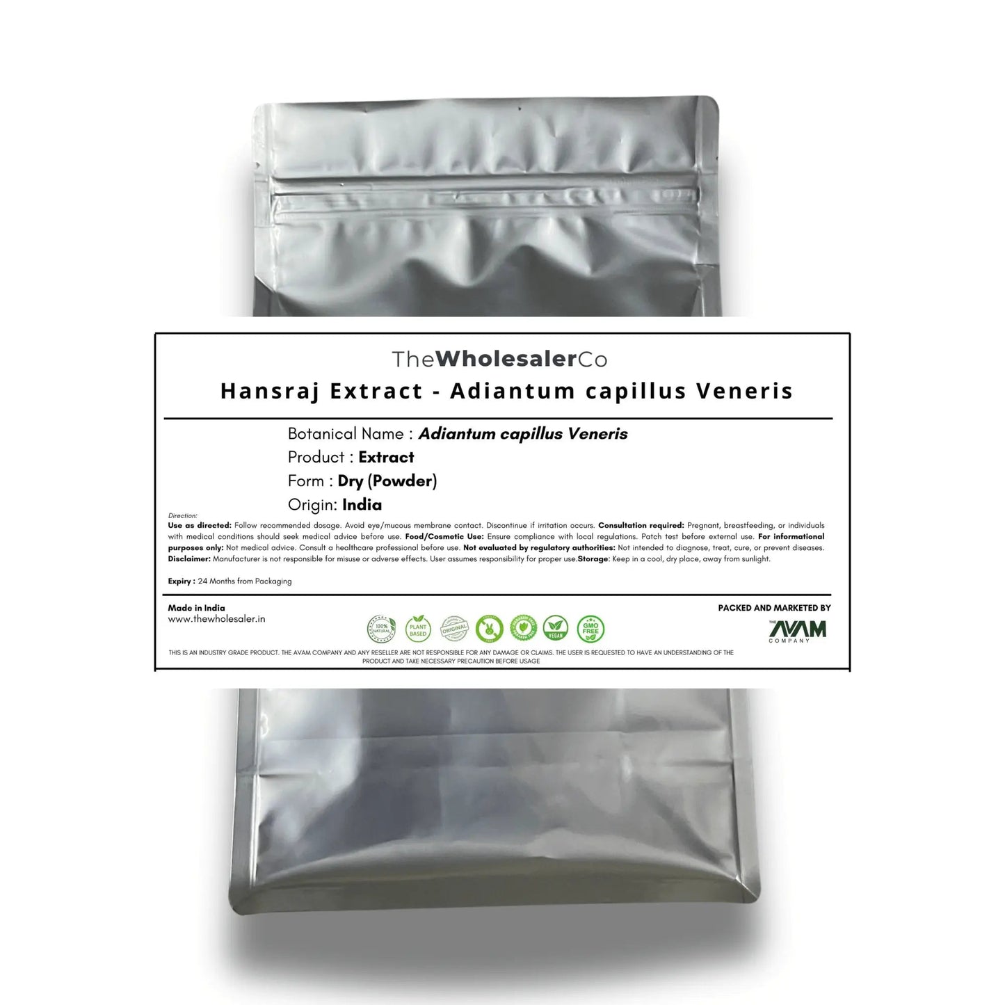 Hansraj Extract - Adiantum Capillus Veneris Product vendor