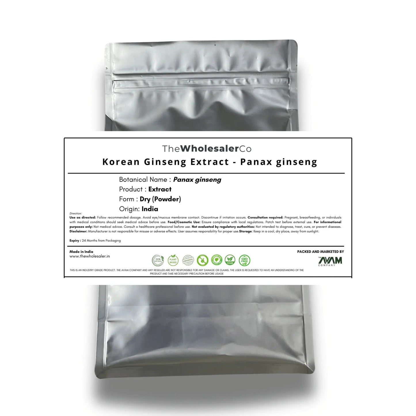 Korean Ginseng Extract - Panax ginseng Product vendor