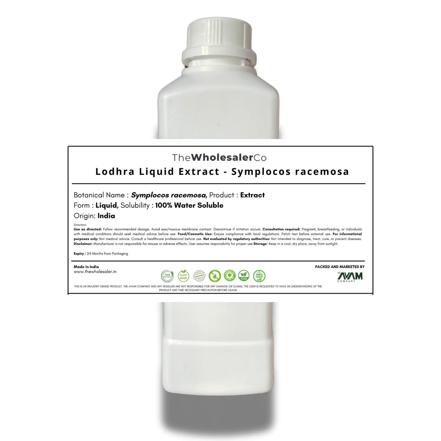 Lodhra Liquid Extract - Symplocos Racemosa Product vendor