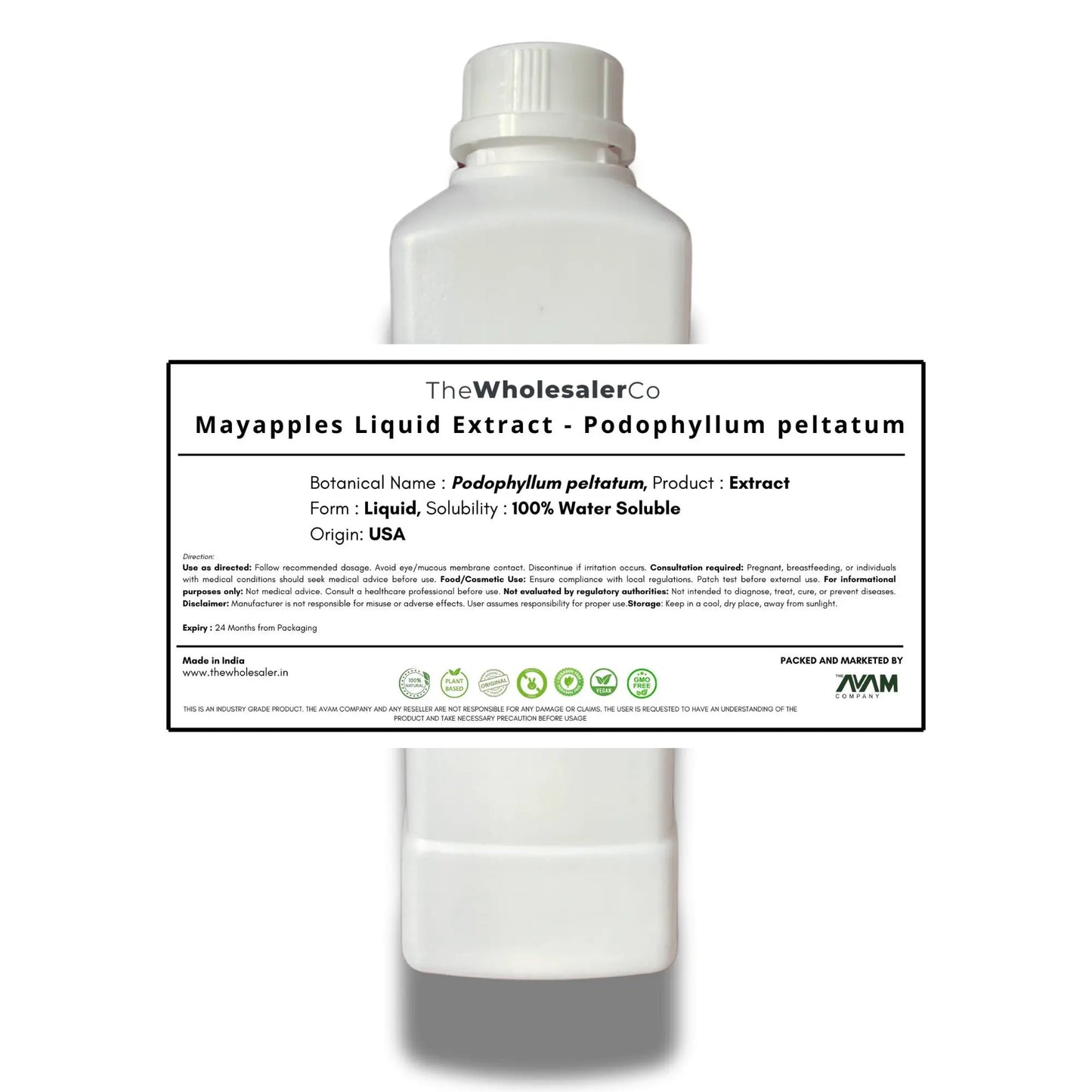 Mayapples Liquid Extract - Podophyllum peltatum Bulk Supplier@TheWholesaleCo Prices