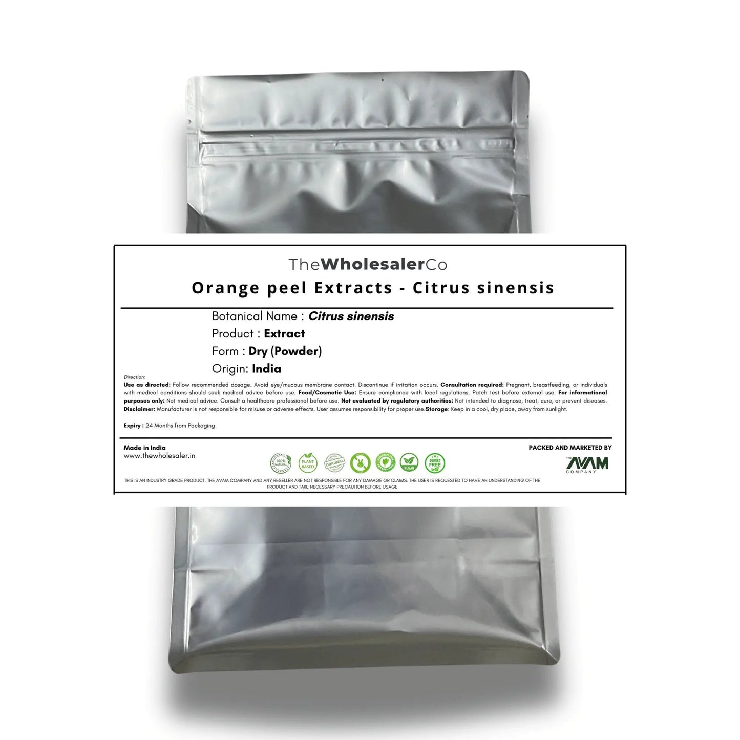 Orange peel Extracts - Citrus sinensis Product vendor