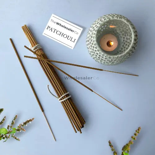 Patchouli Incense Sticks - Pogostemon cablin - Natural Agarbatti | TheWholesalerCo