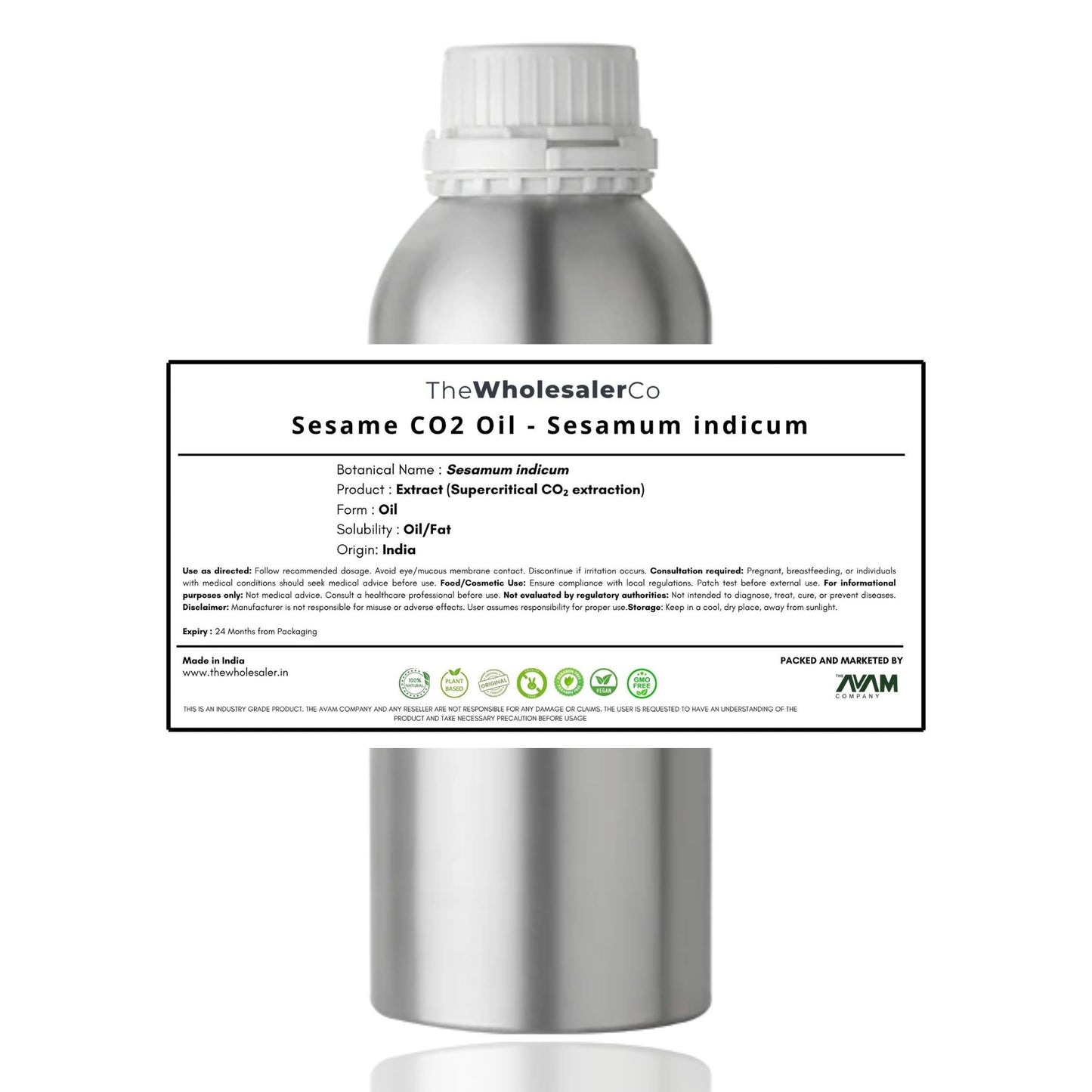 Sesame CO2 Oil - Sesamum indicum