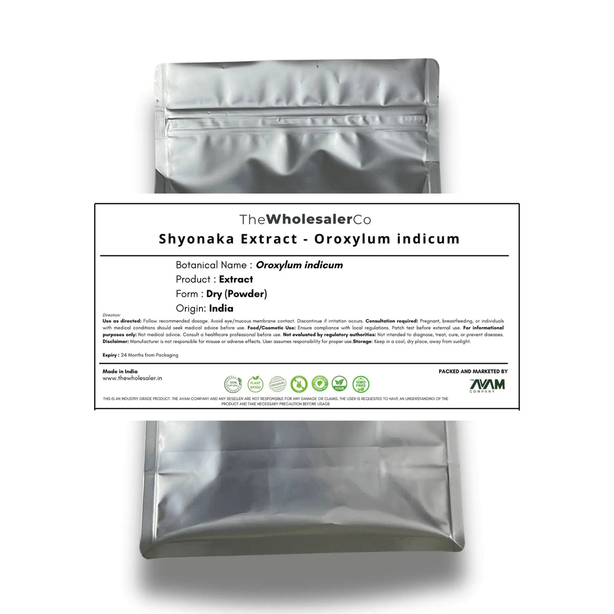 Shyonaka Extract - Oroxylum indicum Product vendor