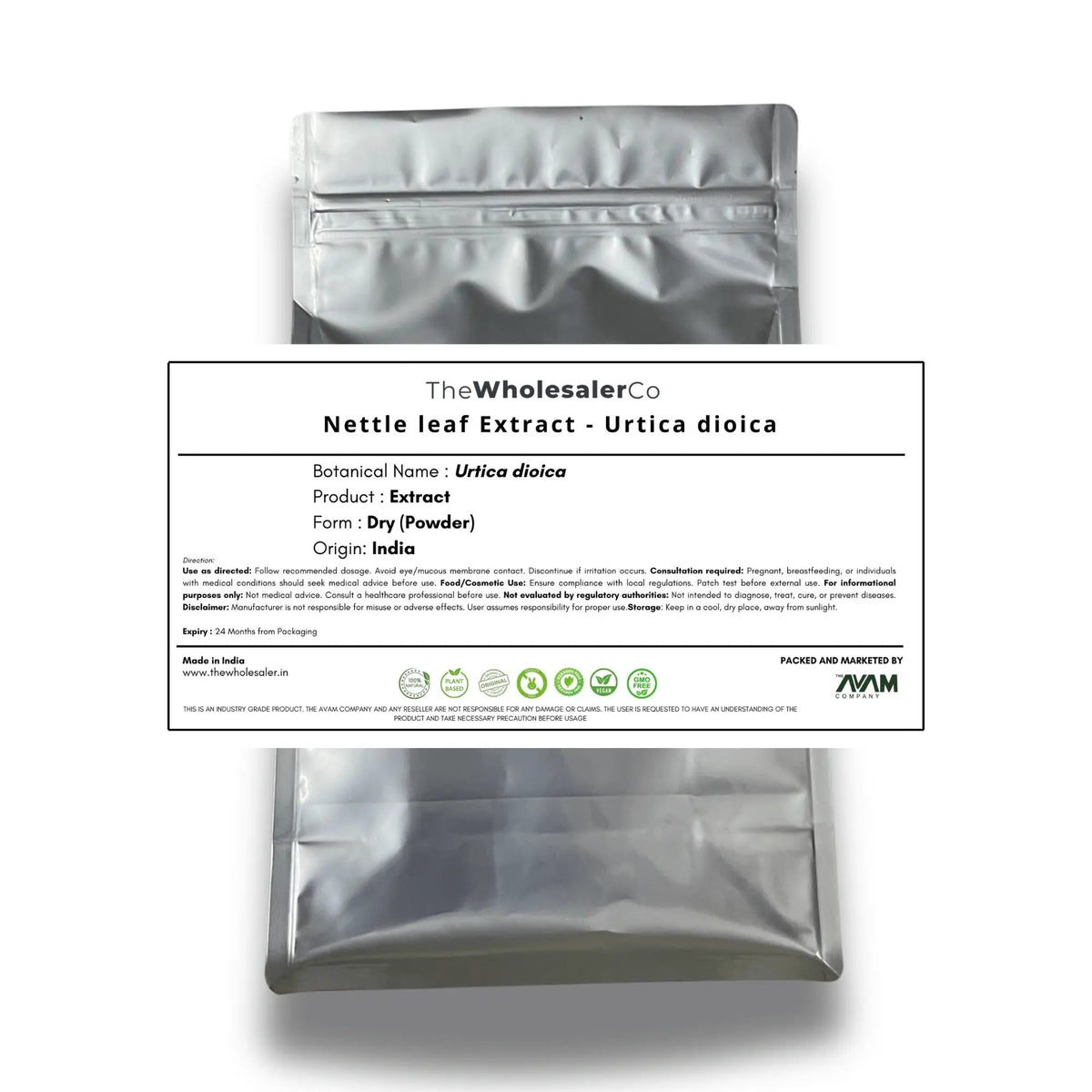 Stinging Nettle leaf Extract - Urtica dioica Product vendor