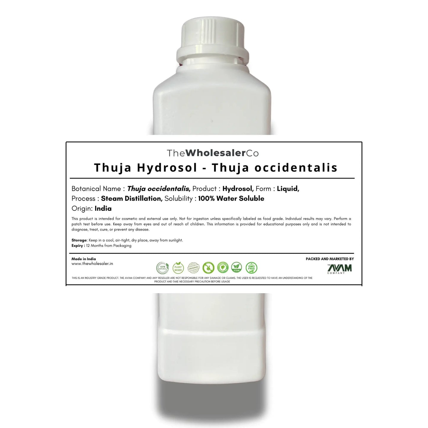 Thuja Hydrosol - Thuja occidentalis Bulk Supplier@TheWholesaleCo Prices