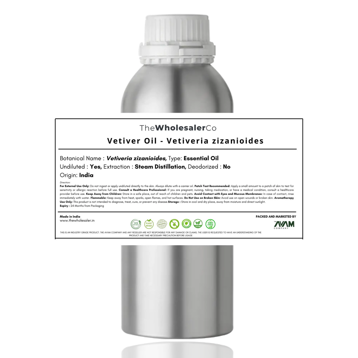 Vetiver Oil - Vetiveria zizanioides Product vendor