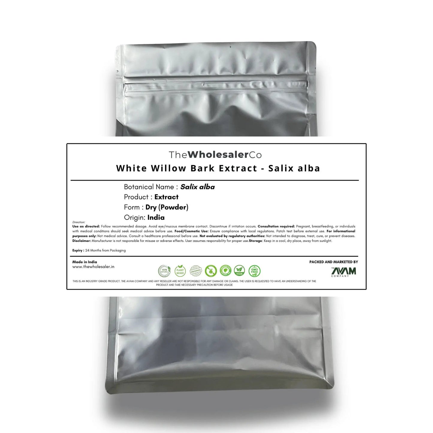 White Willow Bark Extract - Salix alba Product vendor