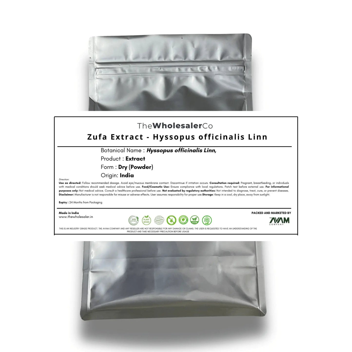 Zufa Extract - Hyssopus officinalis Linn Product vendor