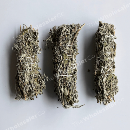 Dry Sage Bundle - Smudge - Salvia officinalis - Common Sage