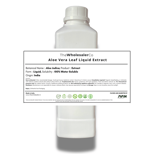 Aloe Vera Leaf Liquid Extract