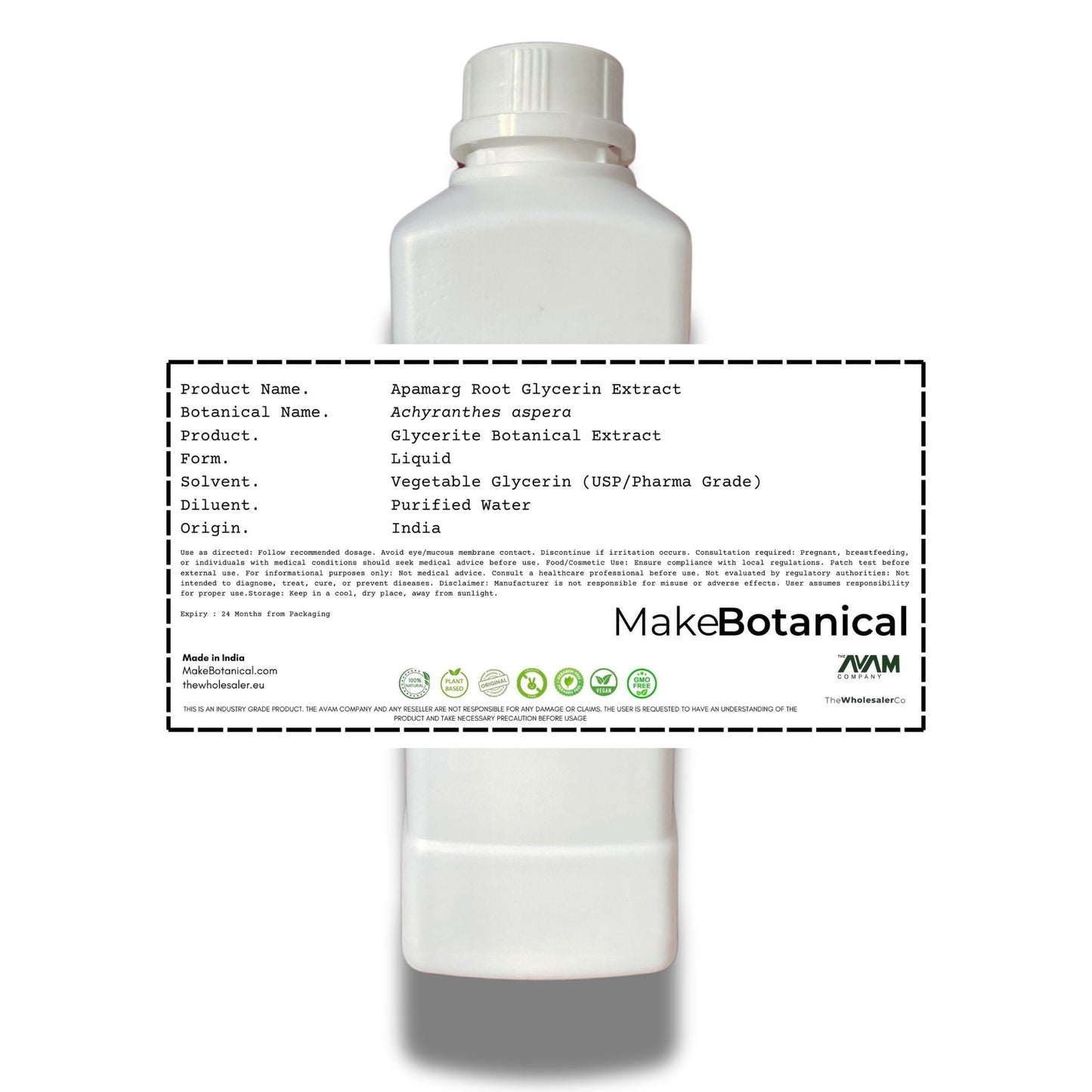 Apamarg Root Glycerin Extract - Achyranthes Aspera