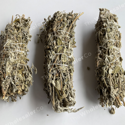 Dry Sage Bundle - Smudge - Salvia officinalis - Common Sage