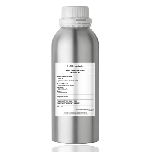 Babul Bark OS Extract, Sesame Oil