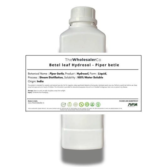 Betel leaf Hydrosol - Piper betle Bulk Supplier@TheWholesaleCo Prices