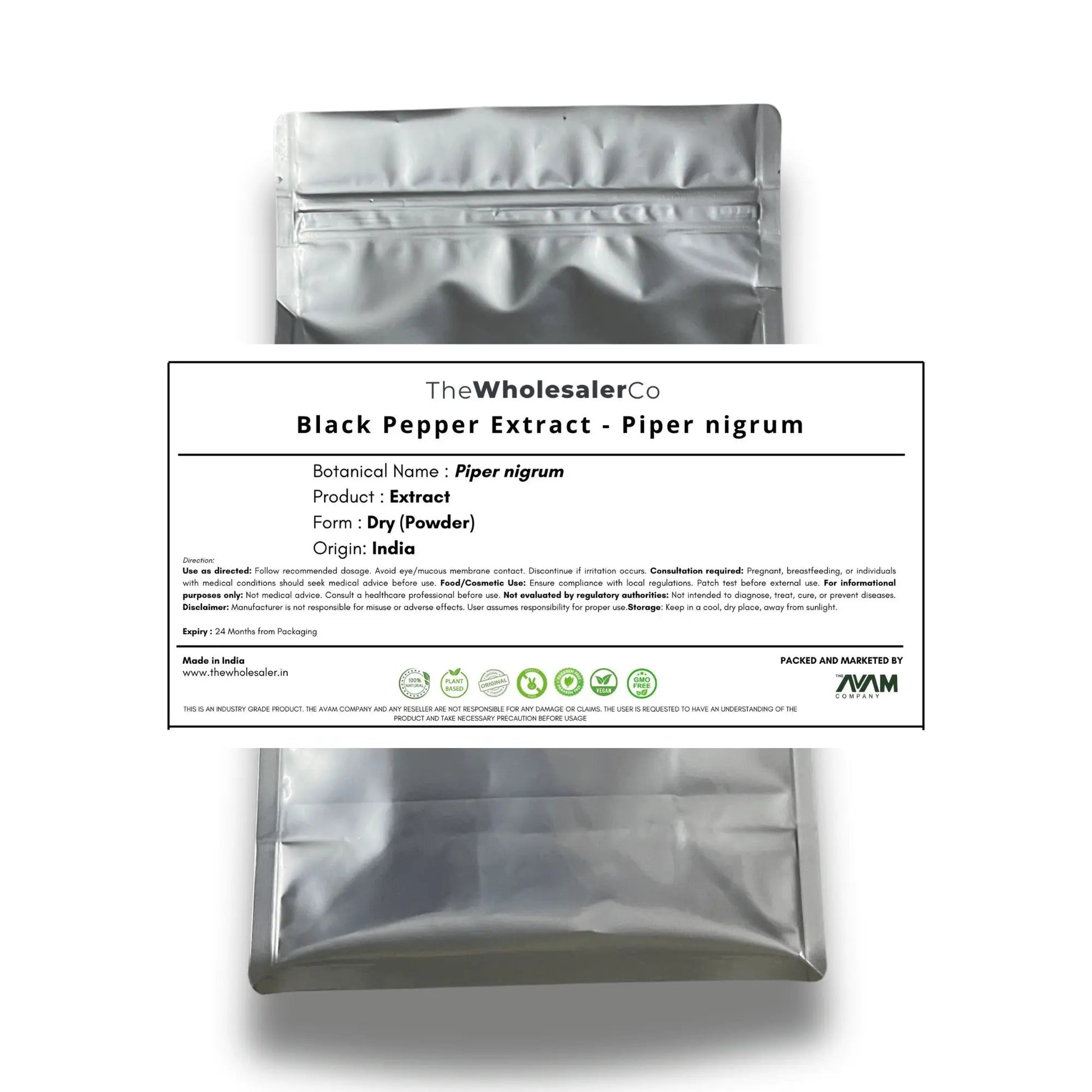 Black Pepper Extract - Piper nigrum Product vendor