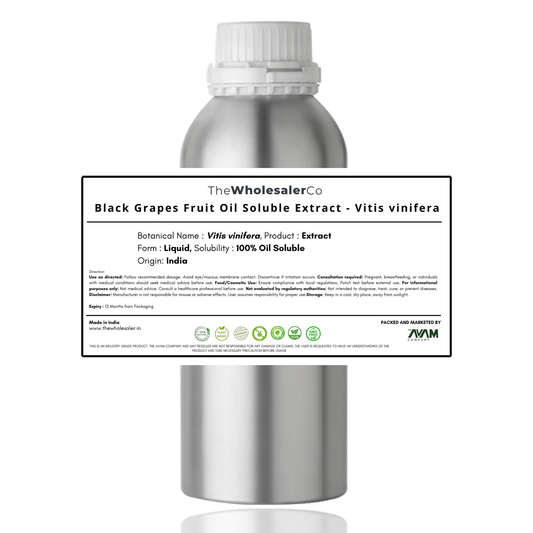 Black Grapes Fruit Oil Soluble Extract - Vitis vinifera