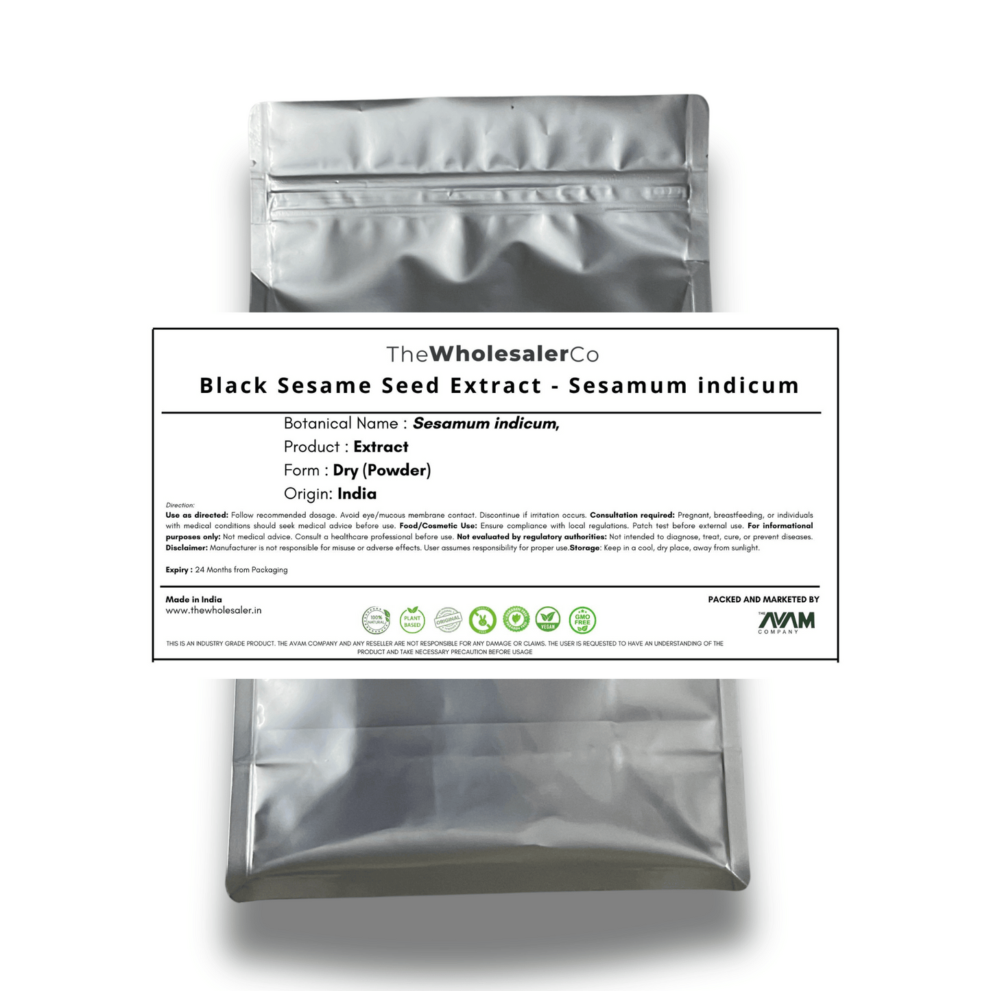 Black Sesame Seed Extract - Sesamum indicum