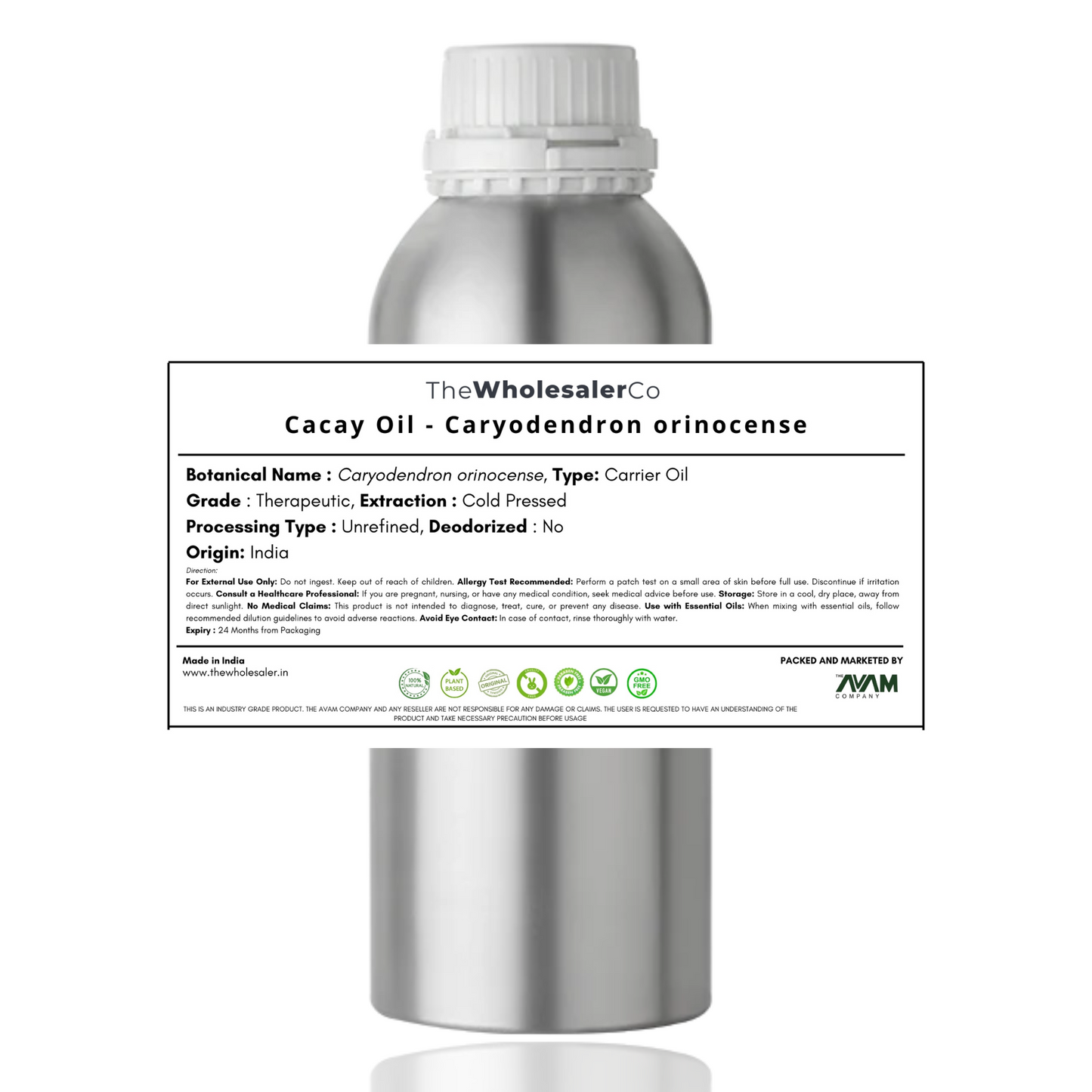 Cacay Oil - Caryodendron orinocense