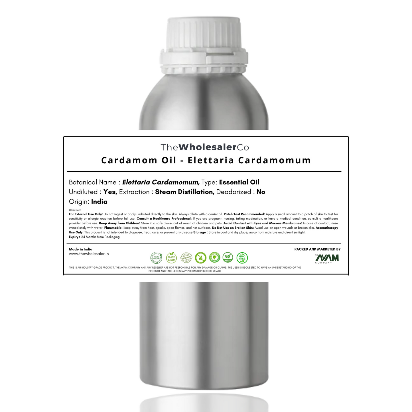 Cardamom Oil - Elettaria Cardamomum