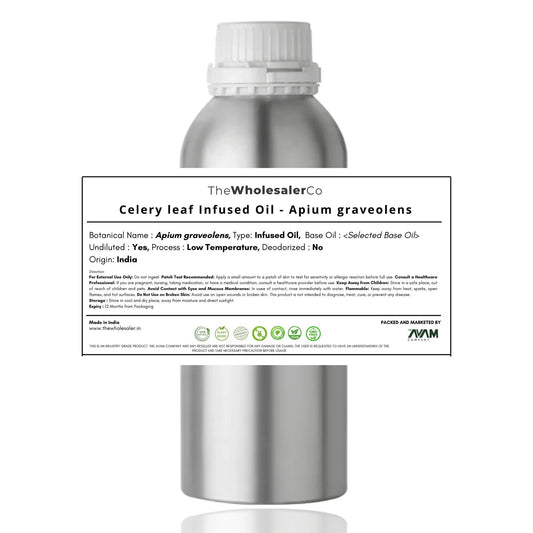 Celery leaf Infused Oil - Apium graveolens Bulk Supplier@TheWholesaleCo Prices