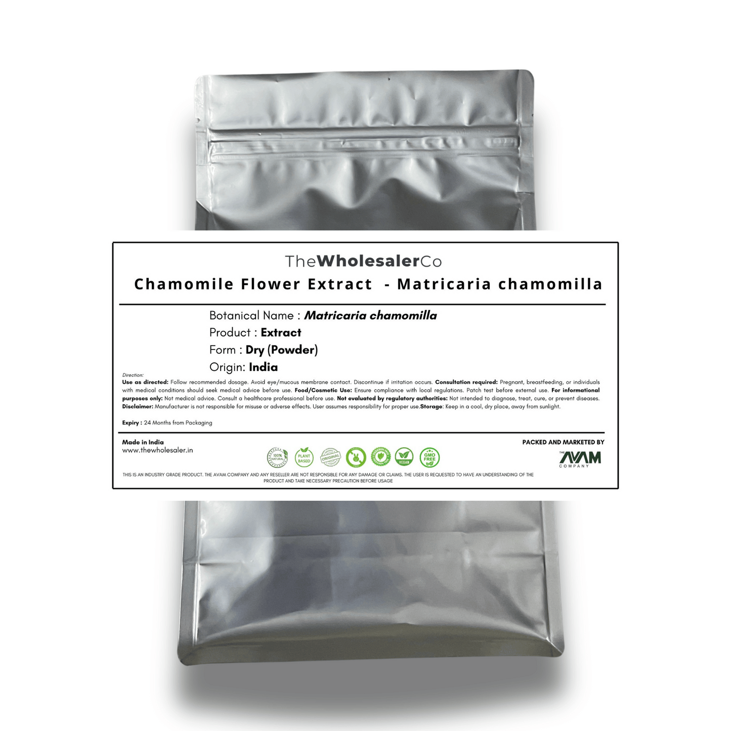 Chamomile Flower Extract - Matricaria chamomilla