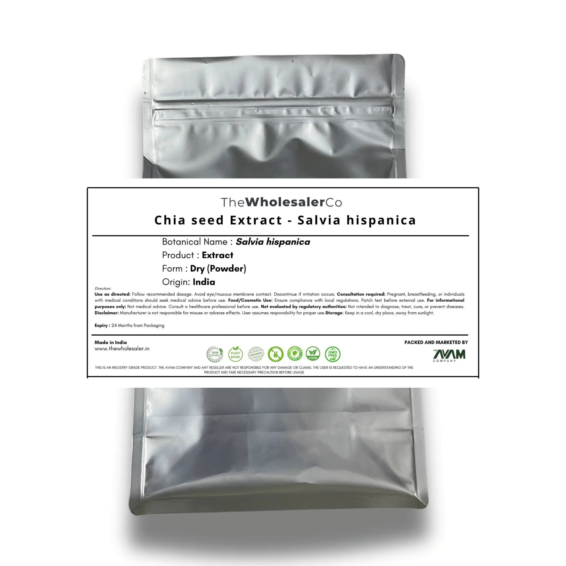 Chia seed Extract - Salvia hispanica Product vendor