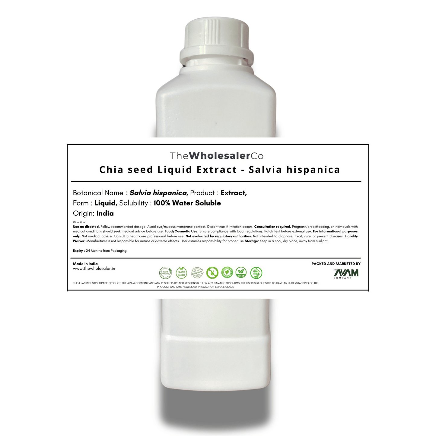 Chia seed Liquid Extract - Salvia hispanica