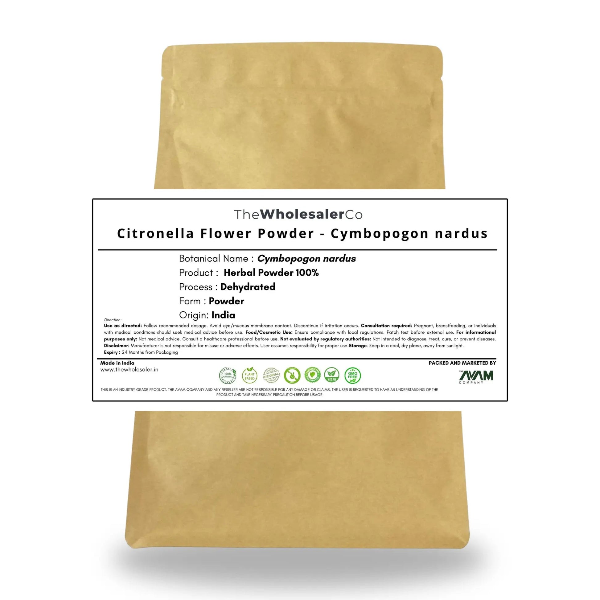 Citronella Flower Powders - Cymbopogon nardus Product vendor