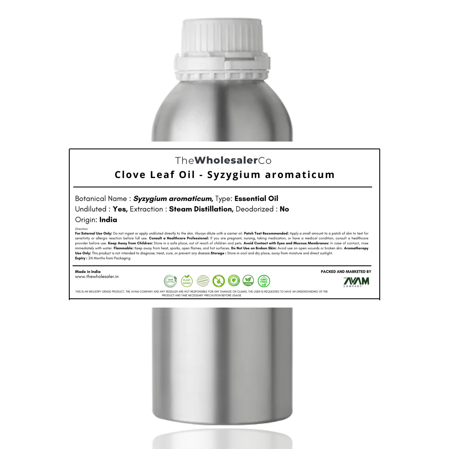 Clove Leaf Oil - Syzygium aromaticum