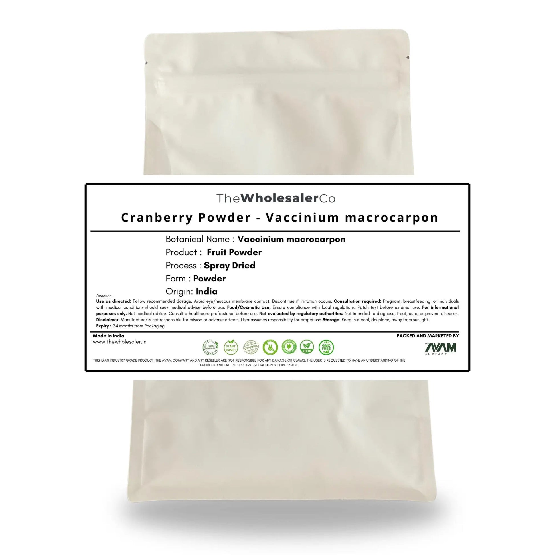 Cranberry Powder - Vaccinium macrocarpon Product vendor