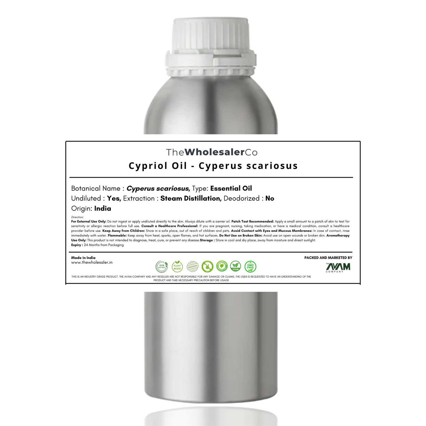 Cypriol Oil - Nagarmotha - Cyperus scariosus