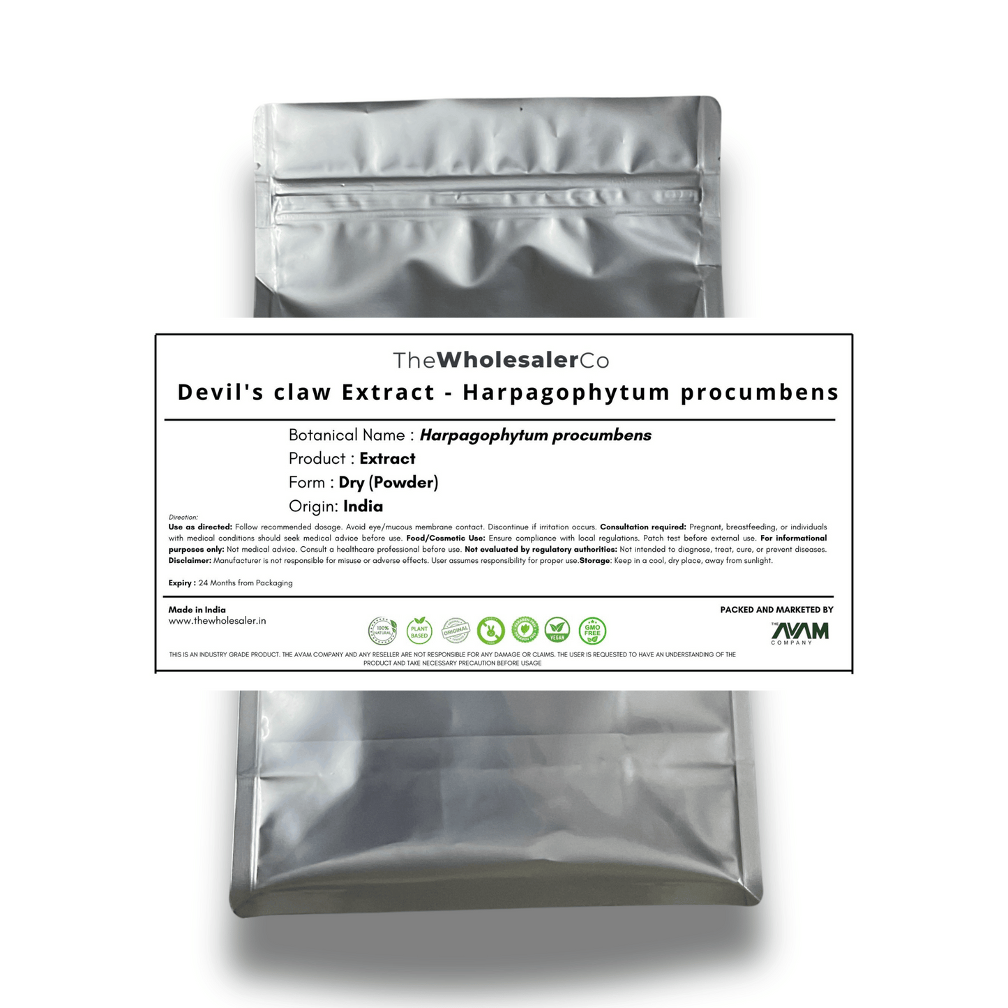 Devil's claw Extract - Harpagophytum procumbens