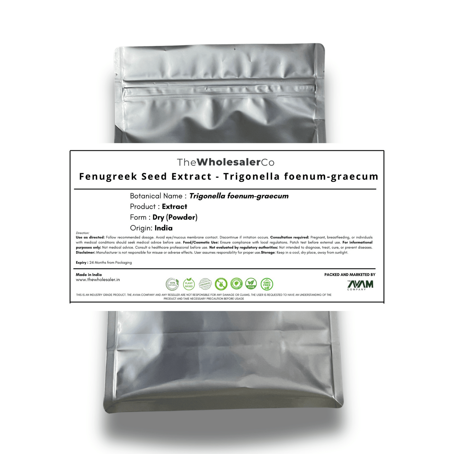 Fenugreek Seed Extract - Trigonella foenum-graecum