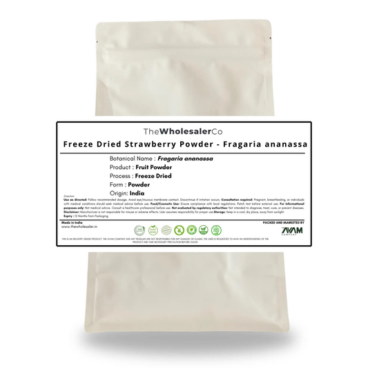 [IN] Freeze Dried Strawberry Powder - Fragaria ananassa