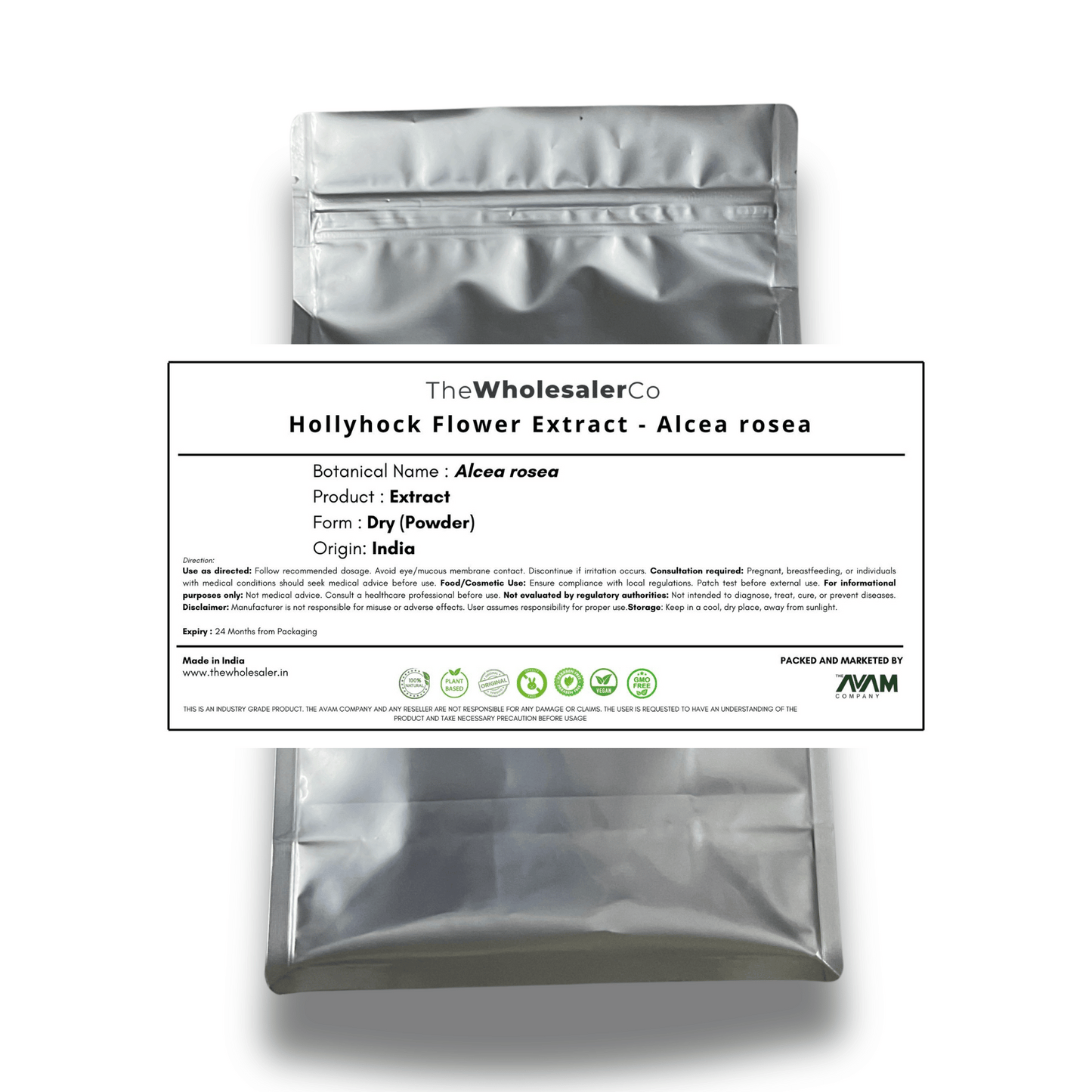 Hollyhock Flower Extract - Alcea rosea