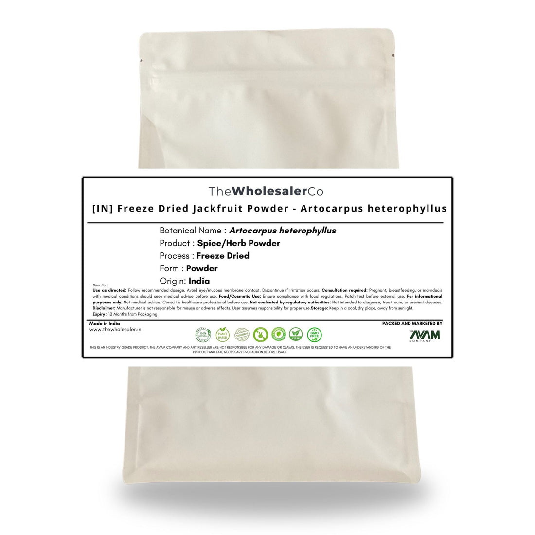 [IN] Freeze Dried Jackfruit Powder - Artocarpus heterophyllus