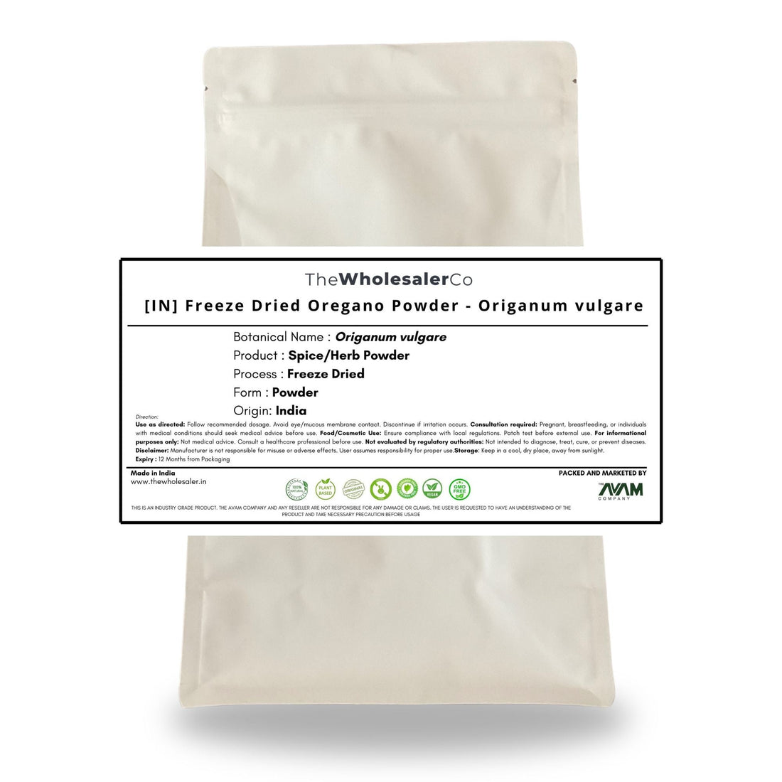 [IN] Freeze Dried Oregano Powder - Origanum vulgare