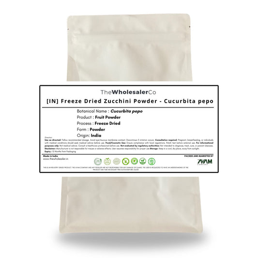 [IN] Freeze Dried Zucchini Powder - Cucurbita pepo