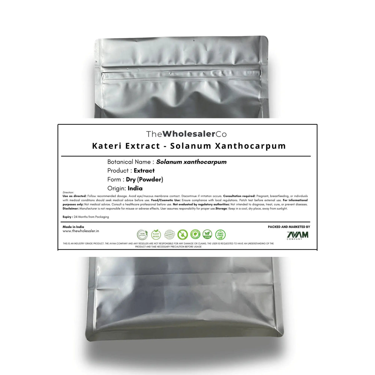Kateri Extract - Solanum Xanthocarpum Product vendor